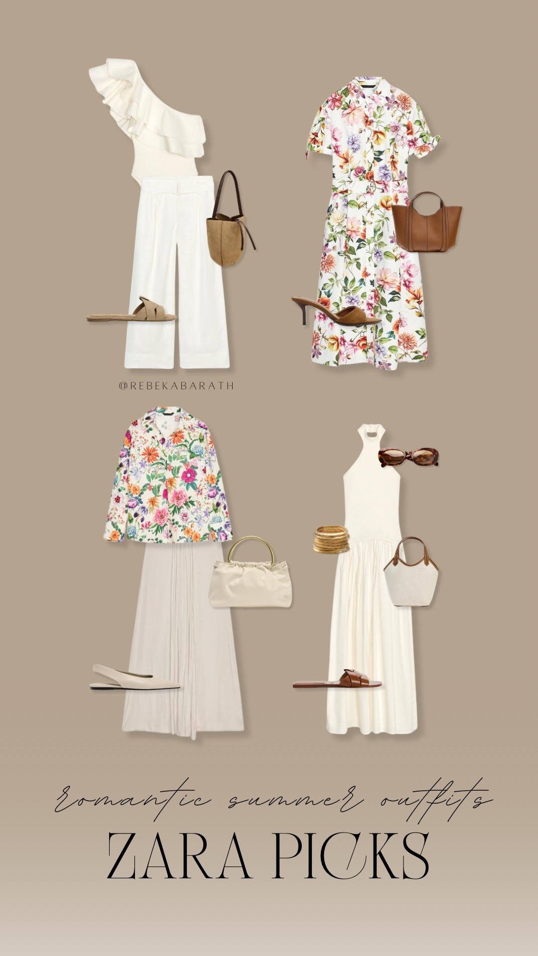 romantic summer finds from Zara 🌸 floaty fabrics, floral layers and polished textures — perfect for warm weather styling ✨

zara finds | romantic style | summer wardrobe | florals for summer 

#LTKSeasonal #LTKShoeCrush #LTKStyleTip