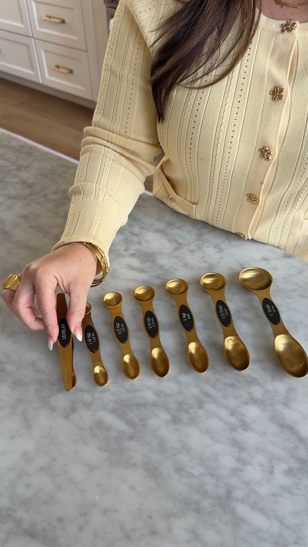 Love these magnetic measuring spoons!!  They are so beautiful and make keeping my kitchen organized so easy! 

under $20!

#amazonfinds #amazonhome #weddingregistry #baking #cooking #measuringspoons #homeorganization

#LTKHome