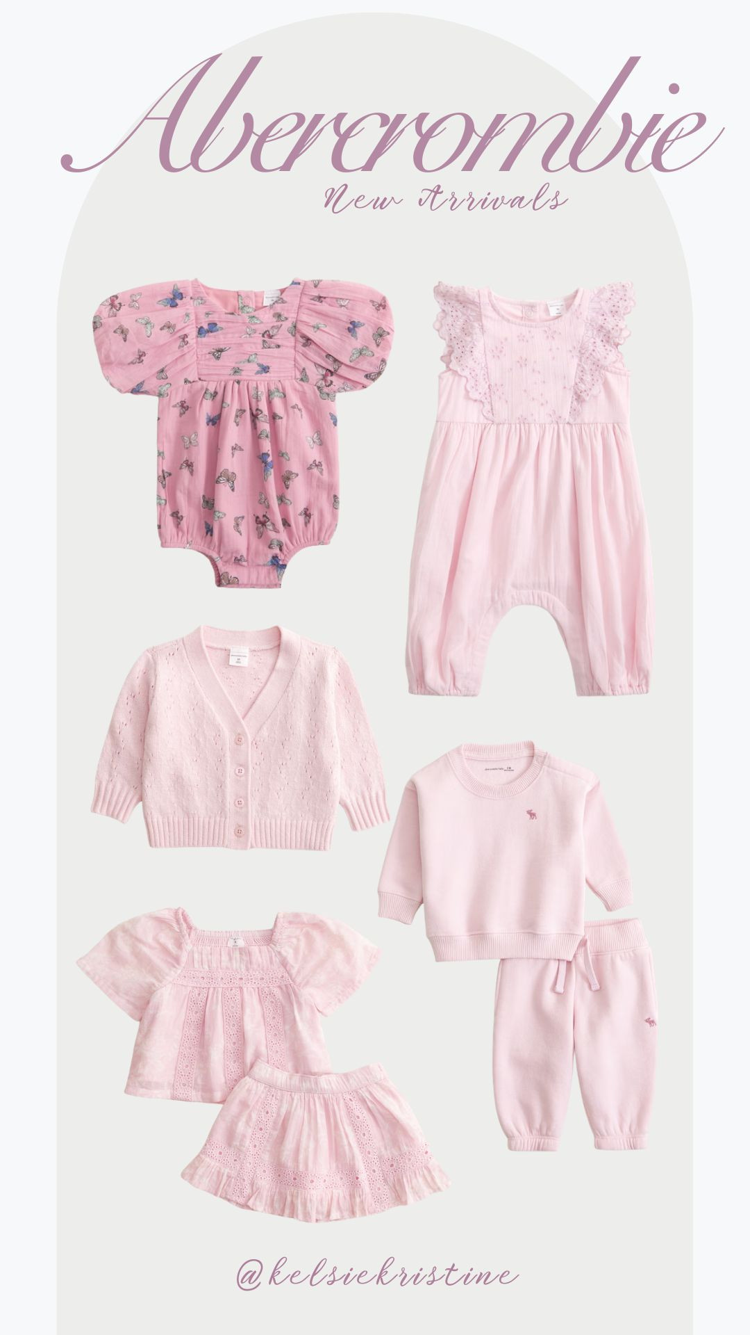 Abercrombie | Toddler Outfits | Baby Outfits | Spring Baby | Spring Toddler | Pink Vibes | Baby & Toddler | New Arrivals | The Cutest A&F | Spring | Easter |  

 #LTKmomlife #LTKBaby #LTKKids