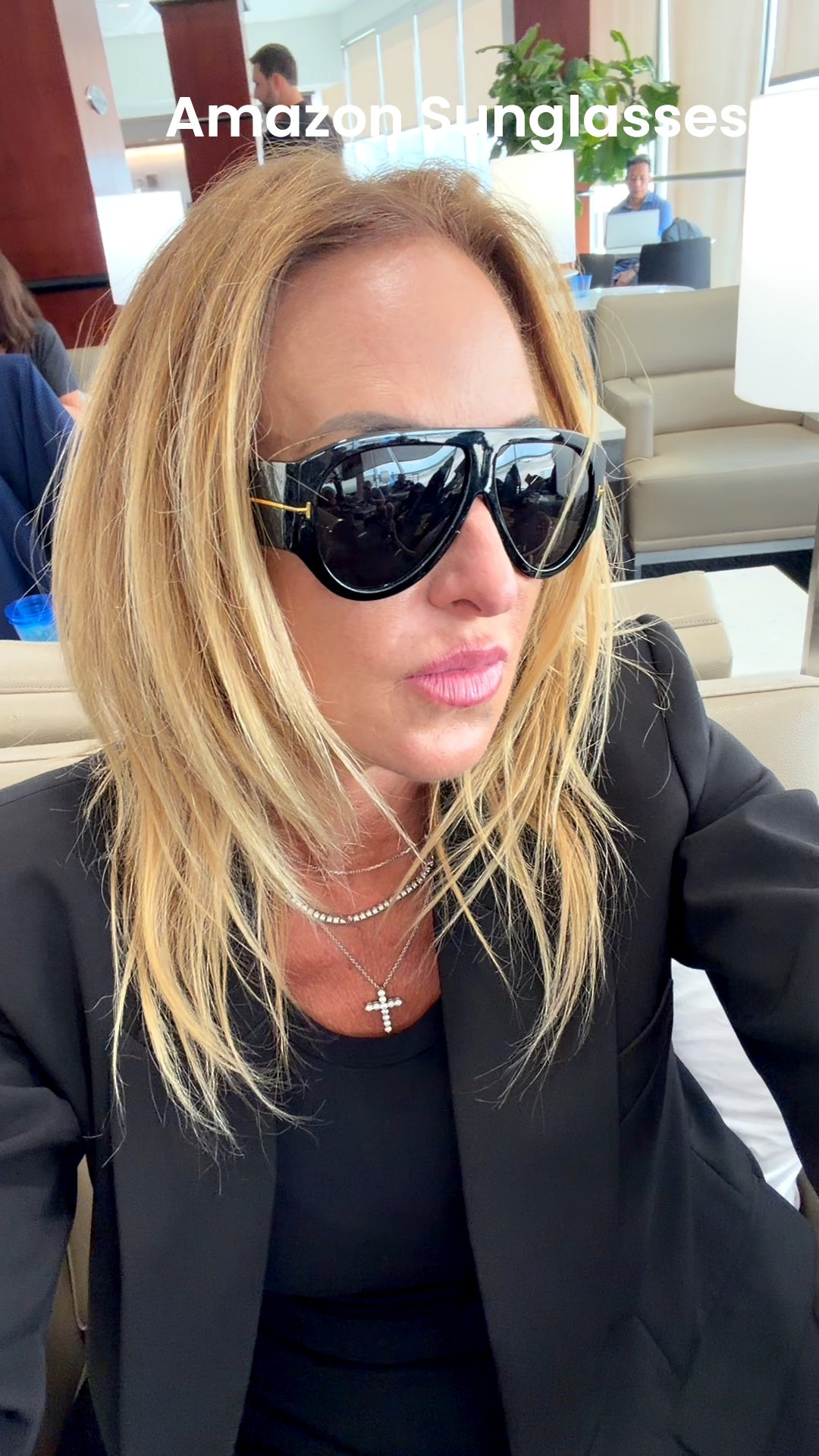 IYKYK 🤫 These look like $$$ but are less than a brunch tab. Linking them on LTK because everyone needs a glam moment without the splurge.
	
Amazon sunglasses
Oversized black sunnies
Affordable glam accessories
Luxury look for less

#LTKFinds #AmazonDupes #LuxuryForLess #LTKAccessories #DesignerVibes

#LTKOver40 #LTKStyleTip #LTKFindsUnder100