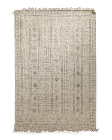 Wool Blend Hand Woven Luxury Area Rug | TJ Maxx