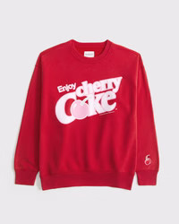 Cherry Coke Vintage Sunday Crew | Abercrombie & Fitch (US)