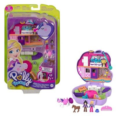 Polly Pocket Compact Horse Show Playset | Target