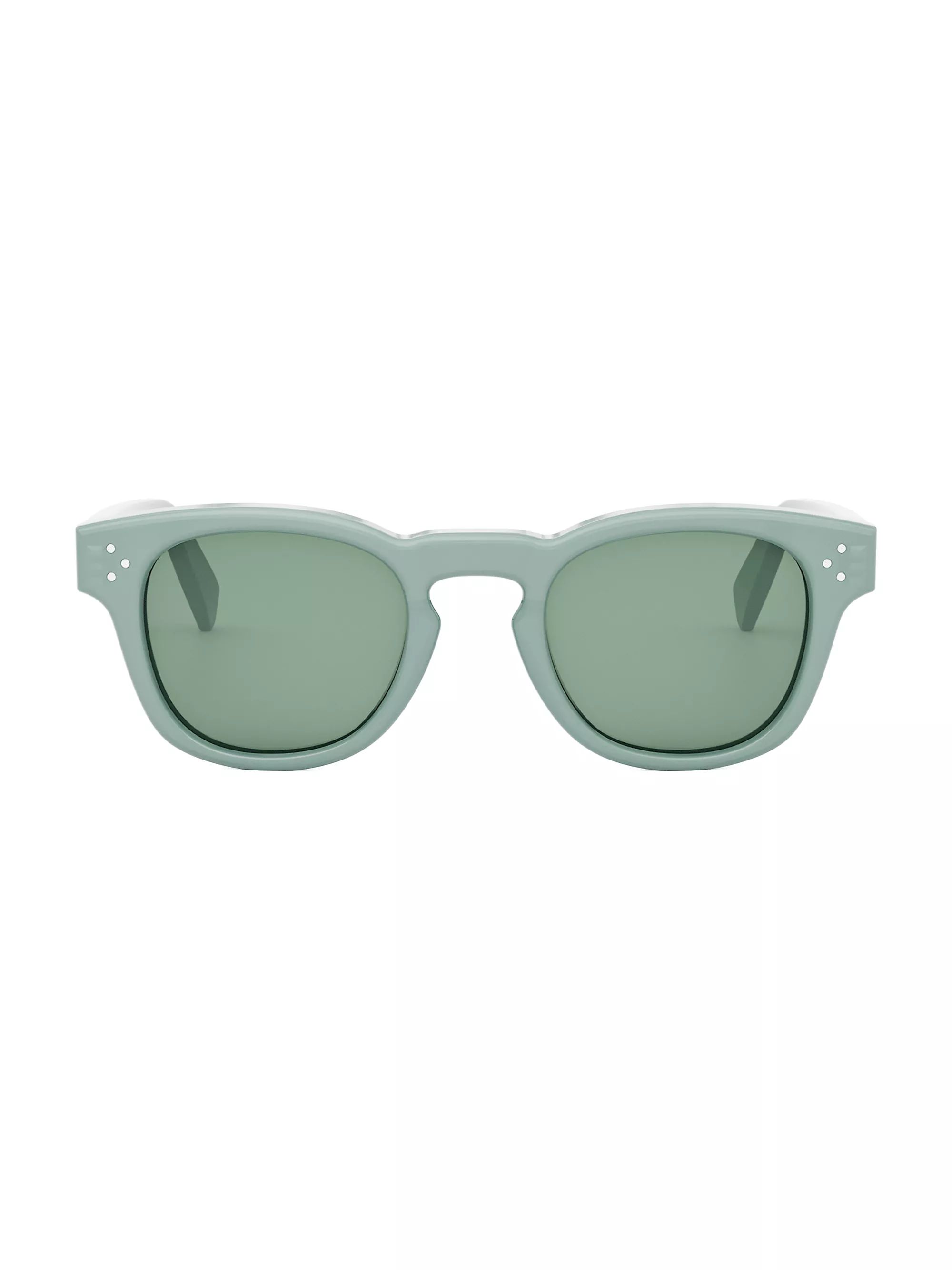 Bold Three Dots 49MM Geometric Sunglasses | Saks Fifth Avenue