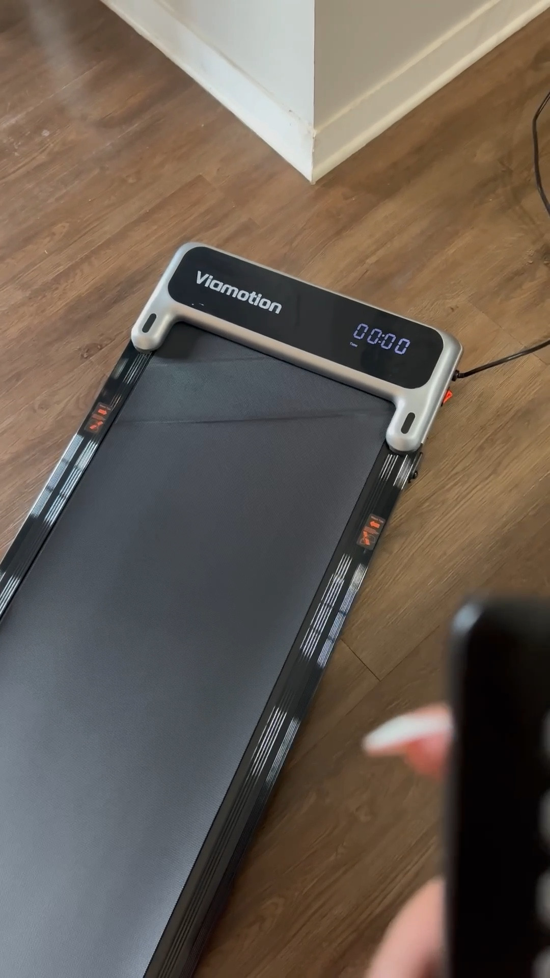 Found a good walking pad from #Amazon that’s great if you’re like me and work from home. I got tired of sitting so much so this walking pad under my adjustable height desk has been a game changer. It shows calories, time, speed, and distance. It also comes with a remote. There’s a sale on it right now  

#walkingpad #fitness #workfromhome #amazonfinds #wfhlife

#LTKFindsUnder100 #LTKActive #LTKHome