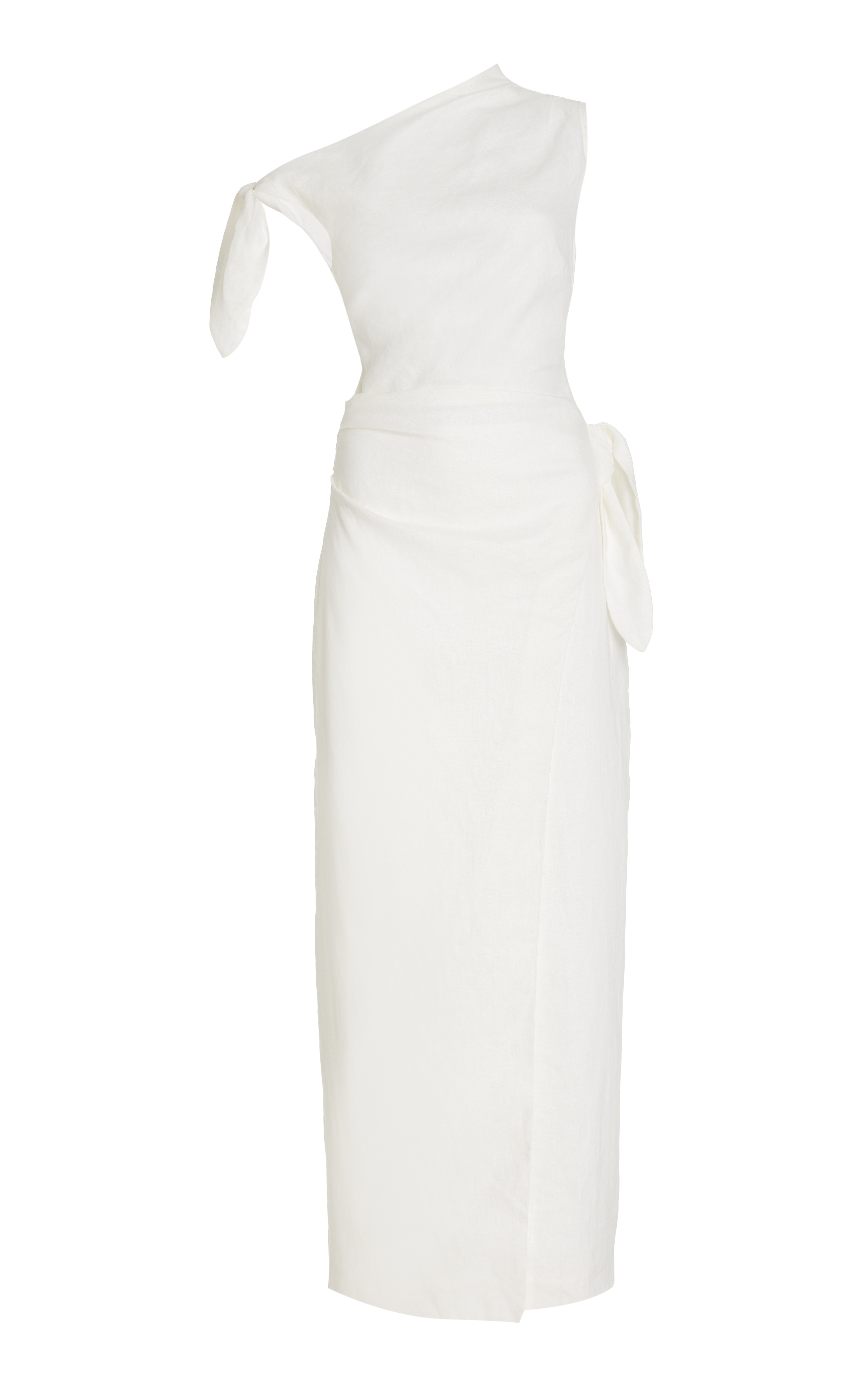 Tamara Linen Midi Dress | Moda Operandi (Global)
