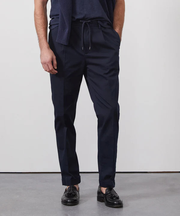 Modern Chino Trouser in True Navy | Todd Snyder
