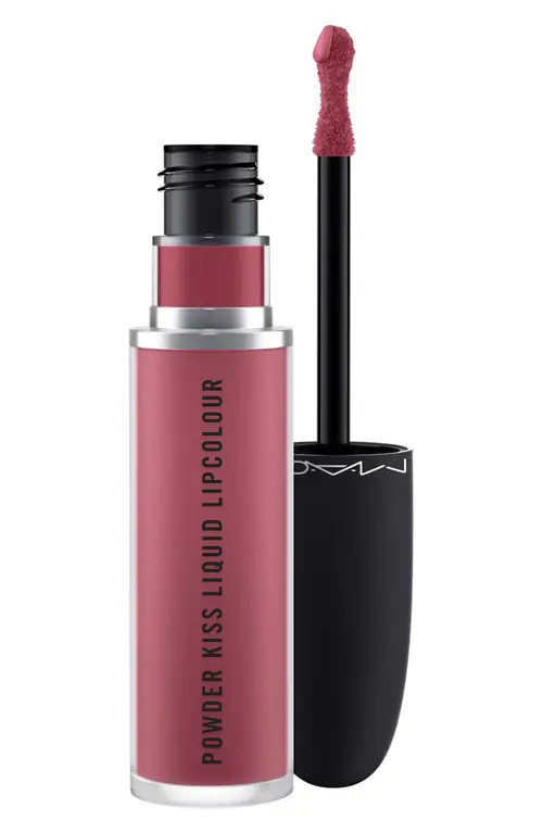 MAC Cosmetics Powder Kiss Liquid Lipcolour in More The Mehr-Ier at Nordstrom | Nordstrom