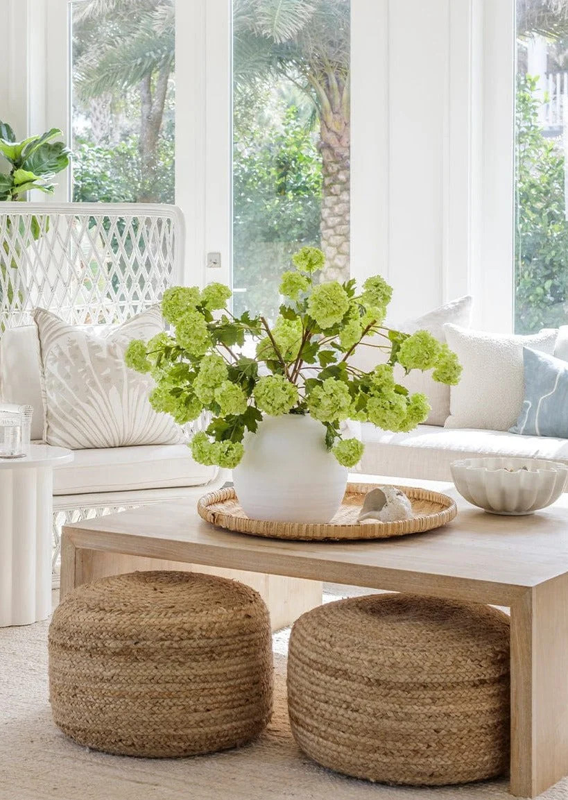 Green Snowball Flowers | Nature-Inspired Faux Botanicals | Afloral.com | Afloral