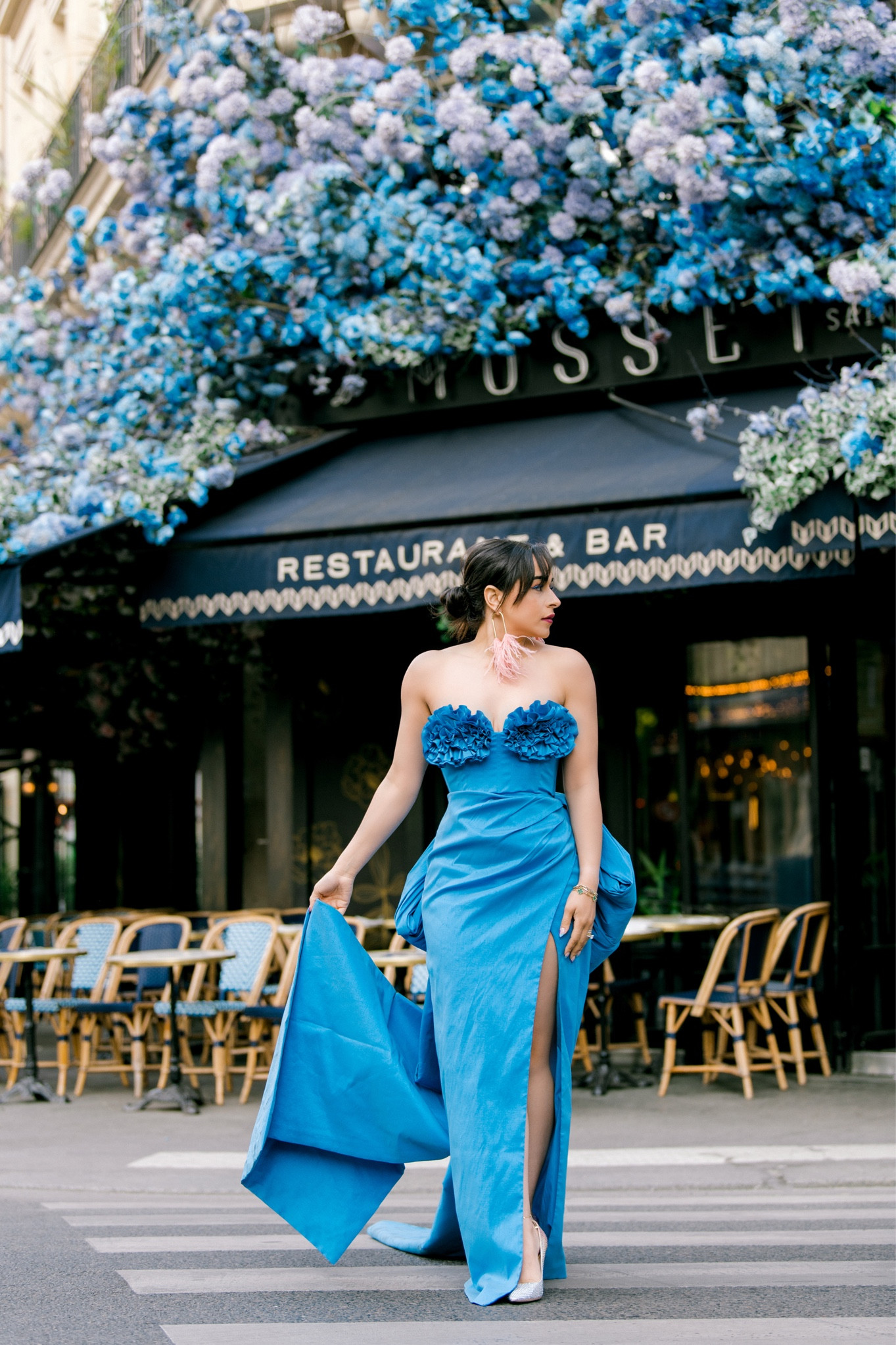 There are no words to describe this Gown by Rachel Gilbert- Insanely STUNNING.
•
Shop this look && Follow me on Instagram at @nardinemarie for more Colorful Style finds! 

#LTKeurope #LTKstyletip #LTKtravel