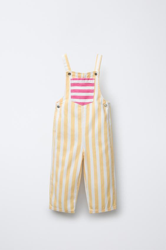 CASA LAWA © STRIPED TWILL OVERALLS X ZARA KIDS | Zara US