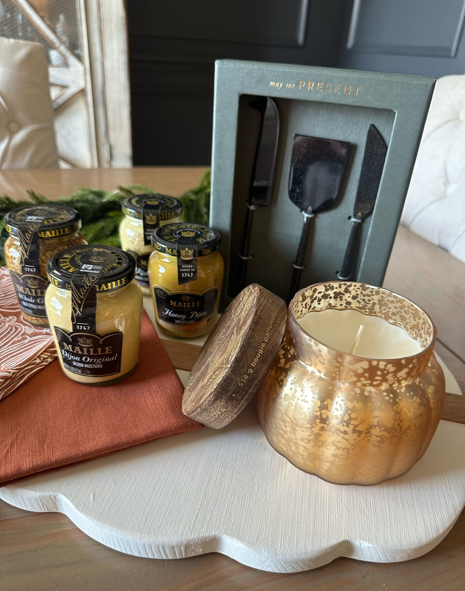 Thank you so much to my sweet friends at @mailleus! This is such a thoughtful package and perfect for the holidays. I can’t wait to put together the perfect charcuterie board!! 

#LTKGiftGuide #LTKSeasonal #LTKHoliday