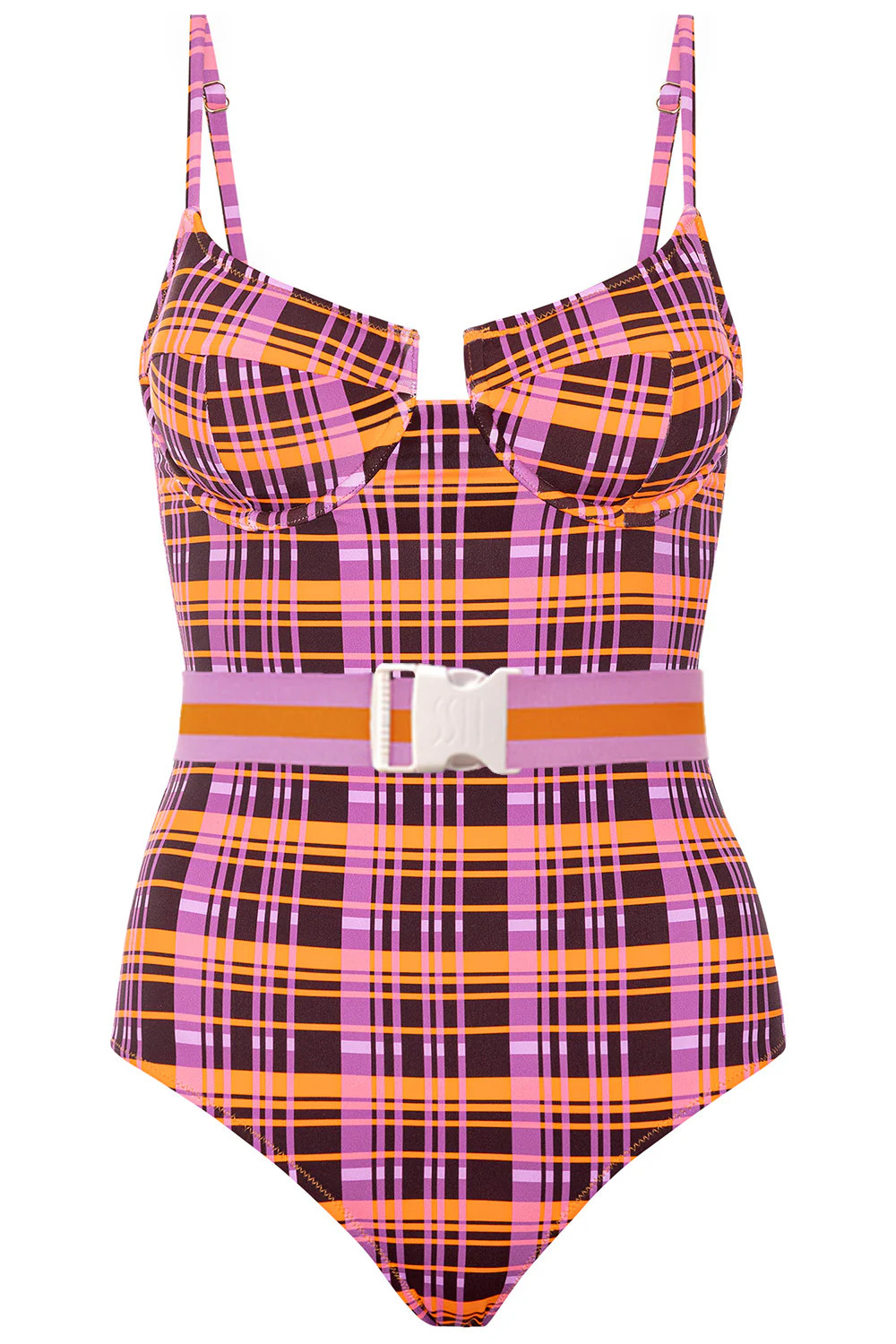 Montego Underwire Plaid Swimsuit | VETCHY LLC