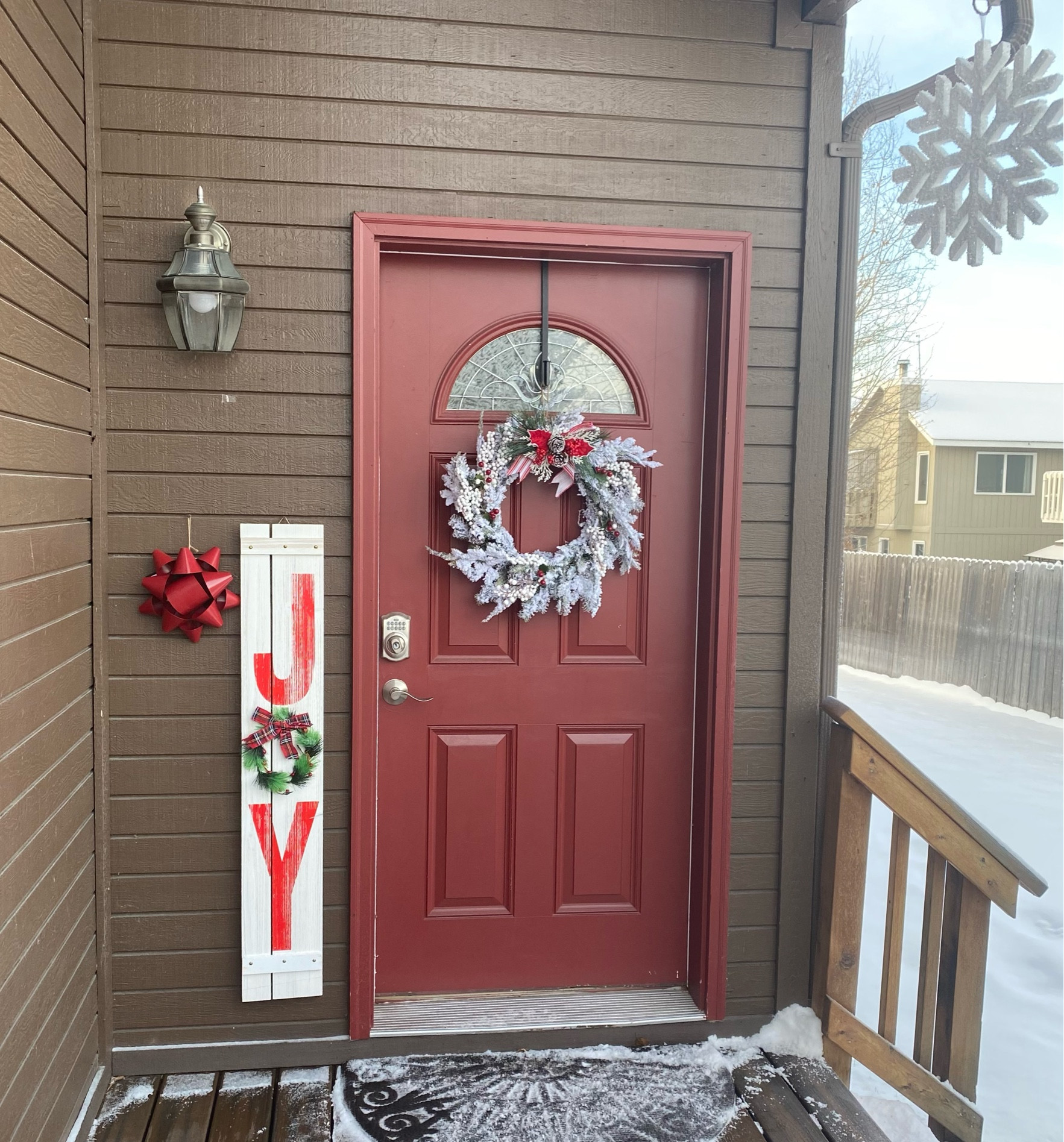 Christmas front porch 

#LTKSeasonal #LTKHoliday #LTKhome