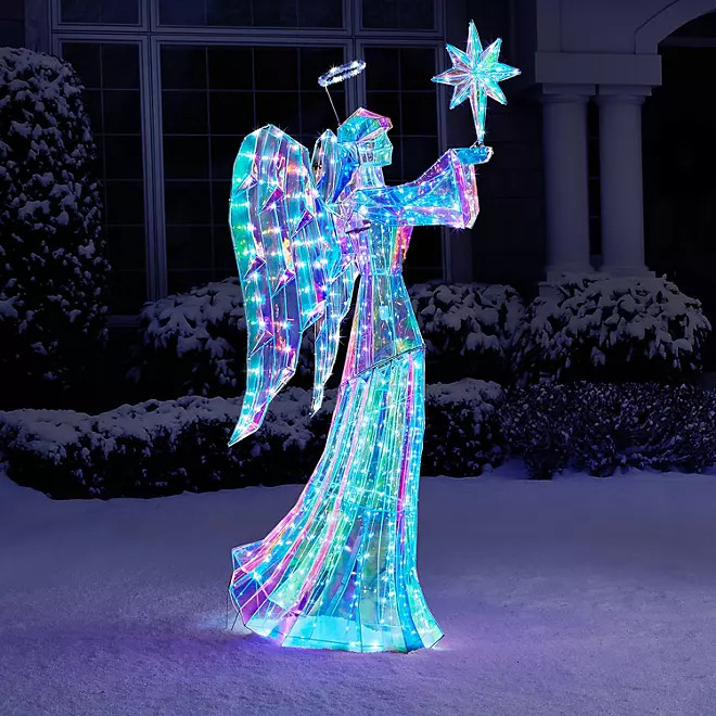 Member's Mark 6.5' Pre-Lit Prismatic Angel | Sam's Club