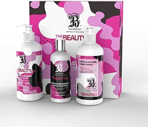 The Beauty Box Biotin Infused Shampoo and Conditioner Set 17fl oz each + Treatment Set (The Beaut... | Amazon (US)