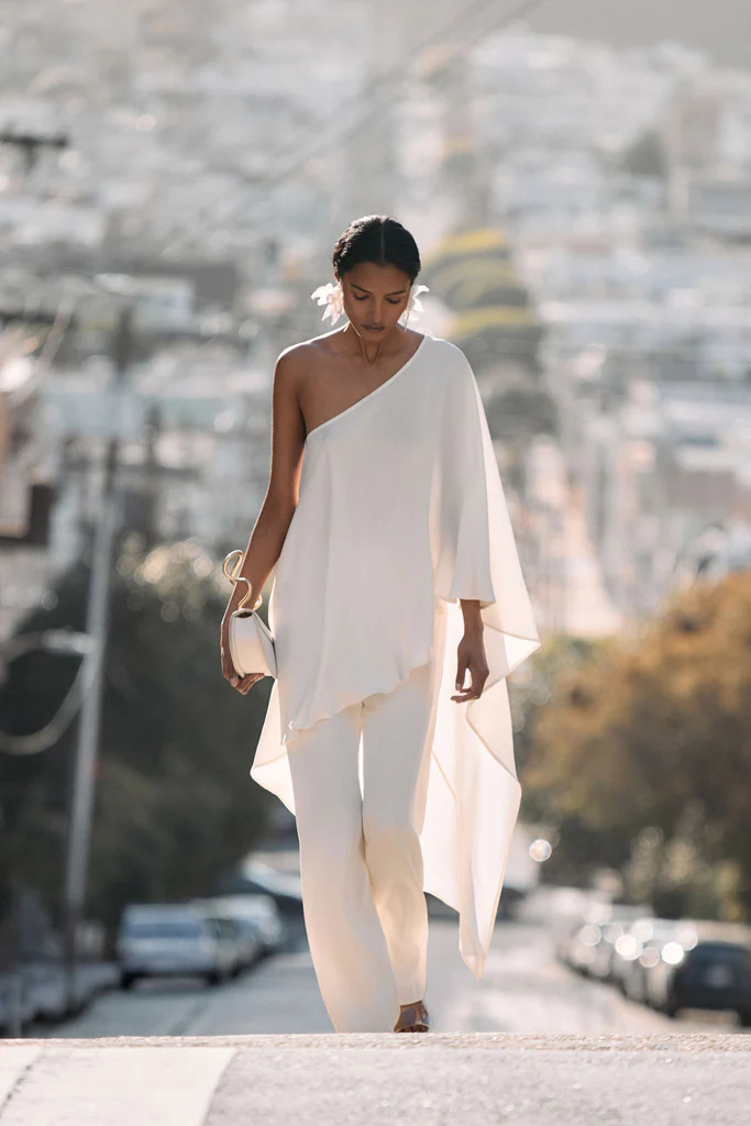 TAJISHA TOP - OFF WHITE | Cult Gaia - US