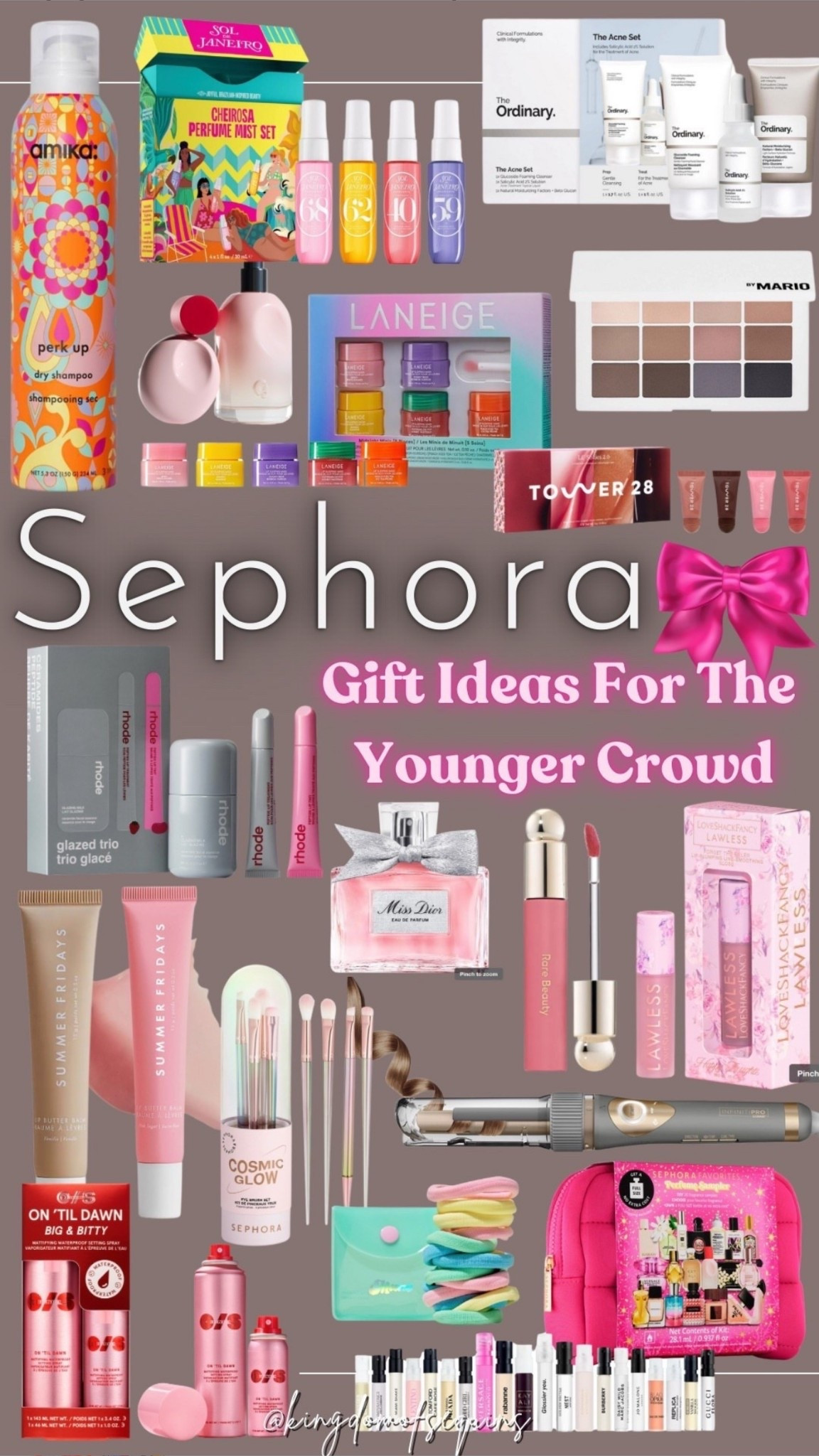Sephora sale for the younger crowd 

#LTKGiftGuide #LTKHoliday #LTKSaleAlert