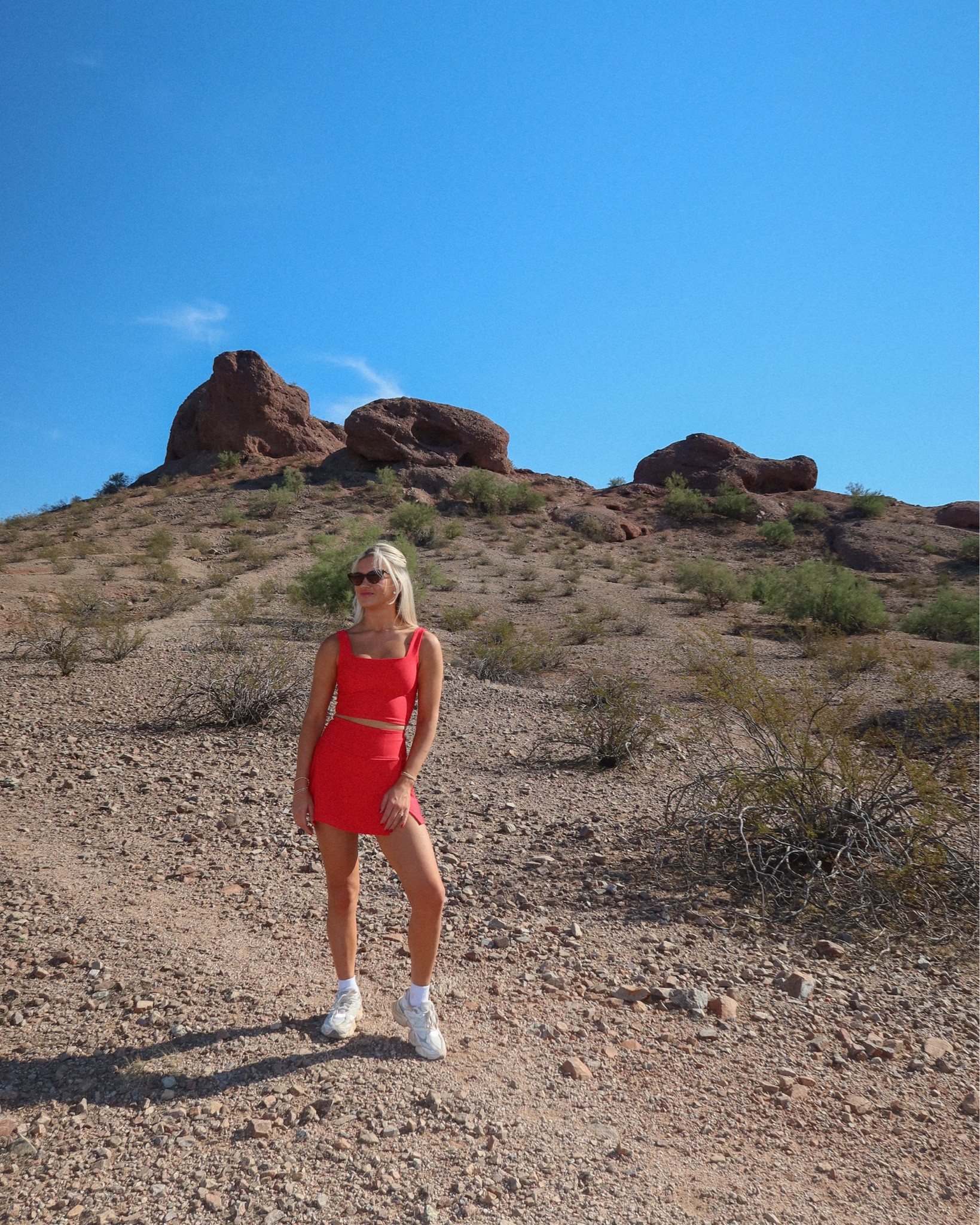 red activewear set!!