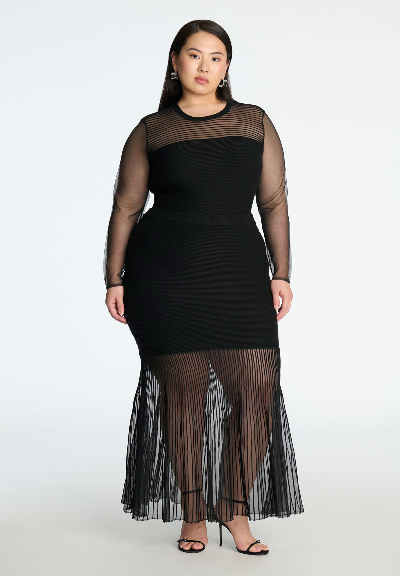 Sweater Trumpet Skirt | Eloquii