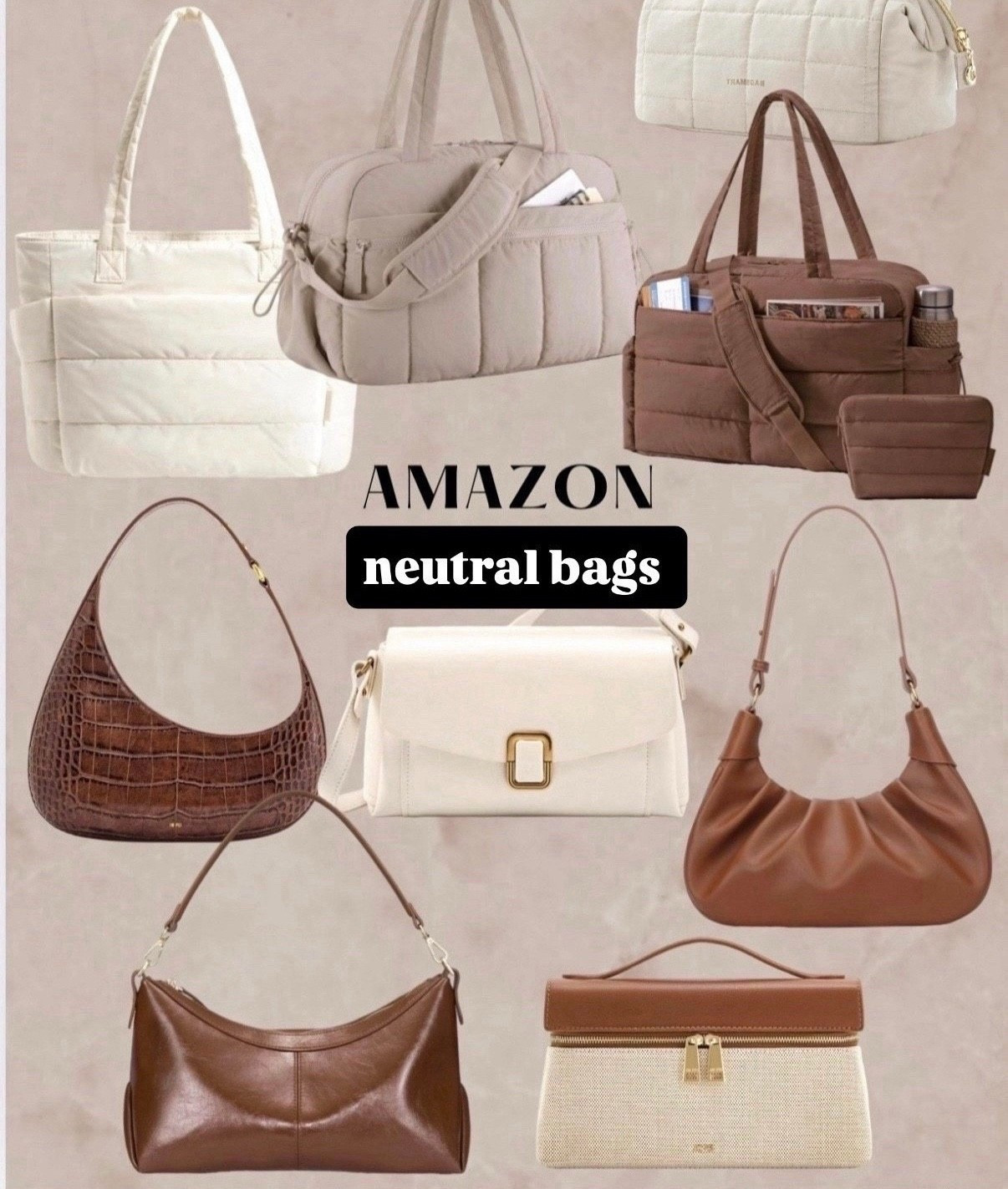 Werkender, shopper and purses on sale

Amazon big spring sale picks 