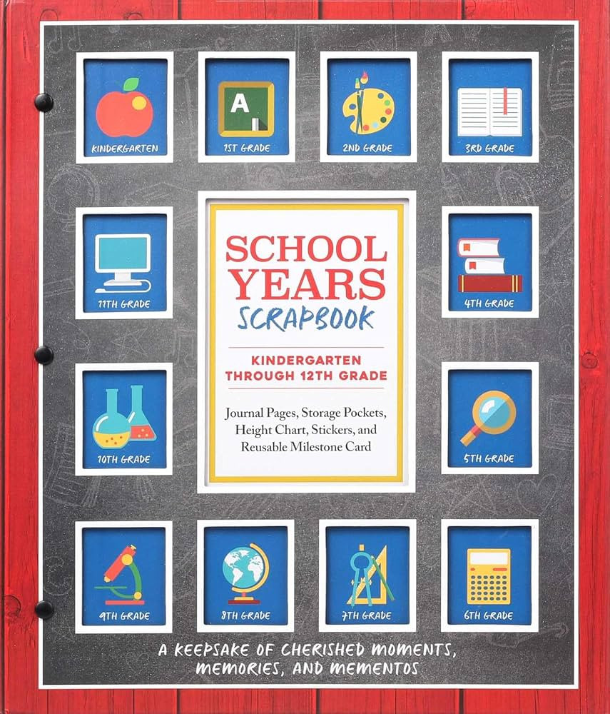 School Years Scrapbook | Amazon (US)