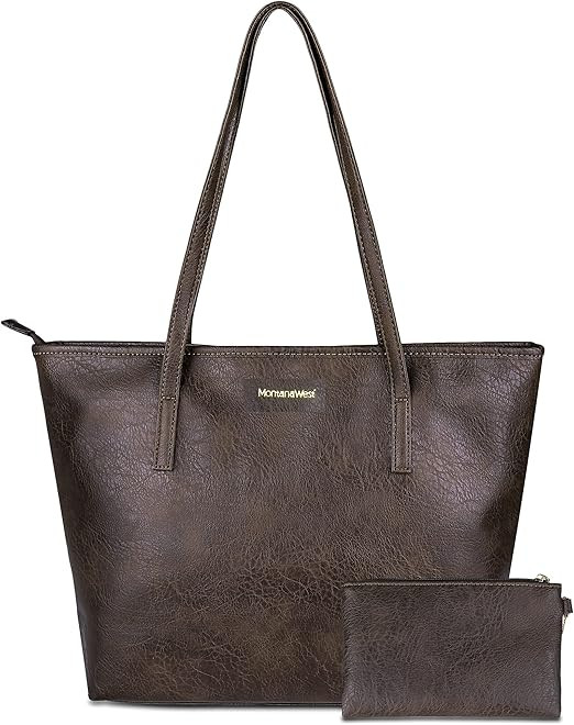 Montana West Tote Bags Large Purses and Handbags for Women Causal Bag | Amazon (US)