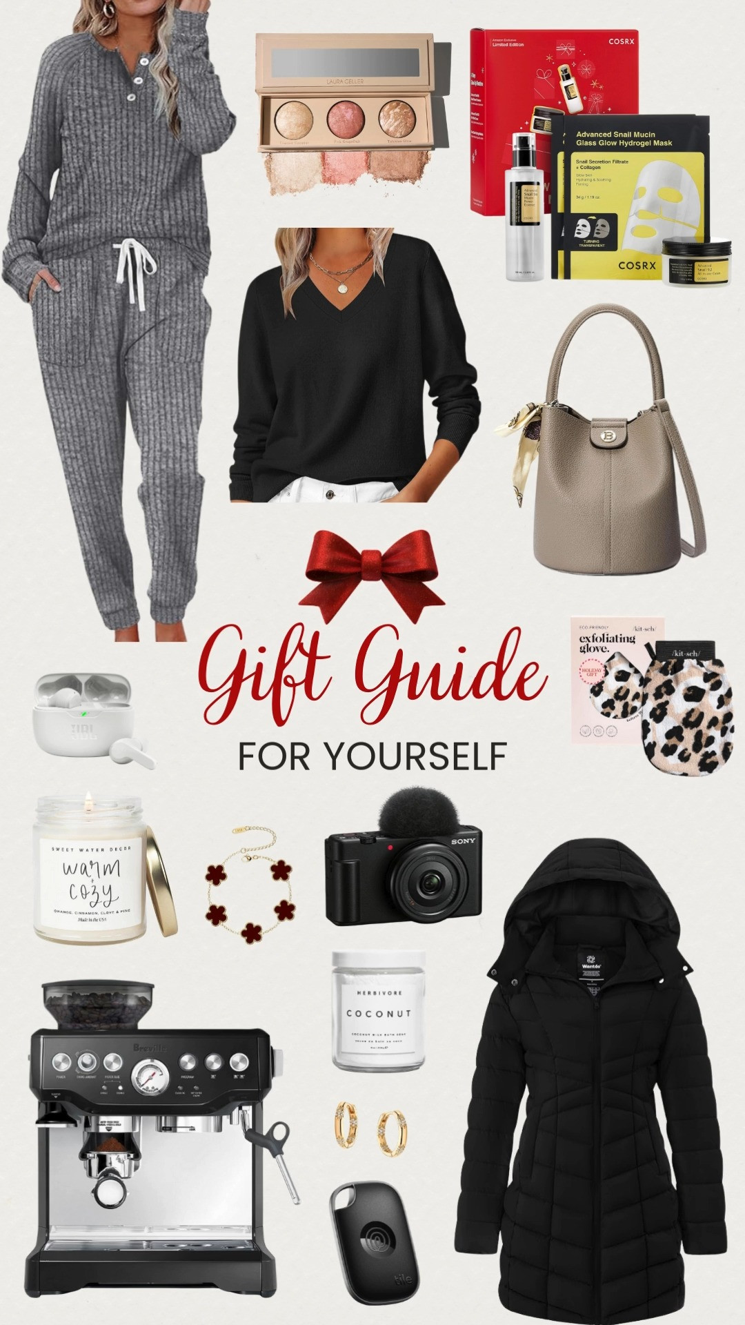 A little luxe, a little cozy, and 100% for you ✨ From gold jewelry and glow boosting beauty to cozy layers and splurge worthy tech. Because gifting yourself never goes out of style. 

 #LTKGiftGuide