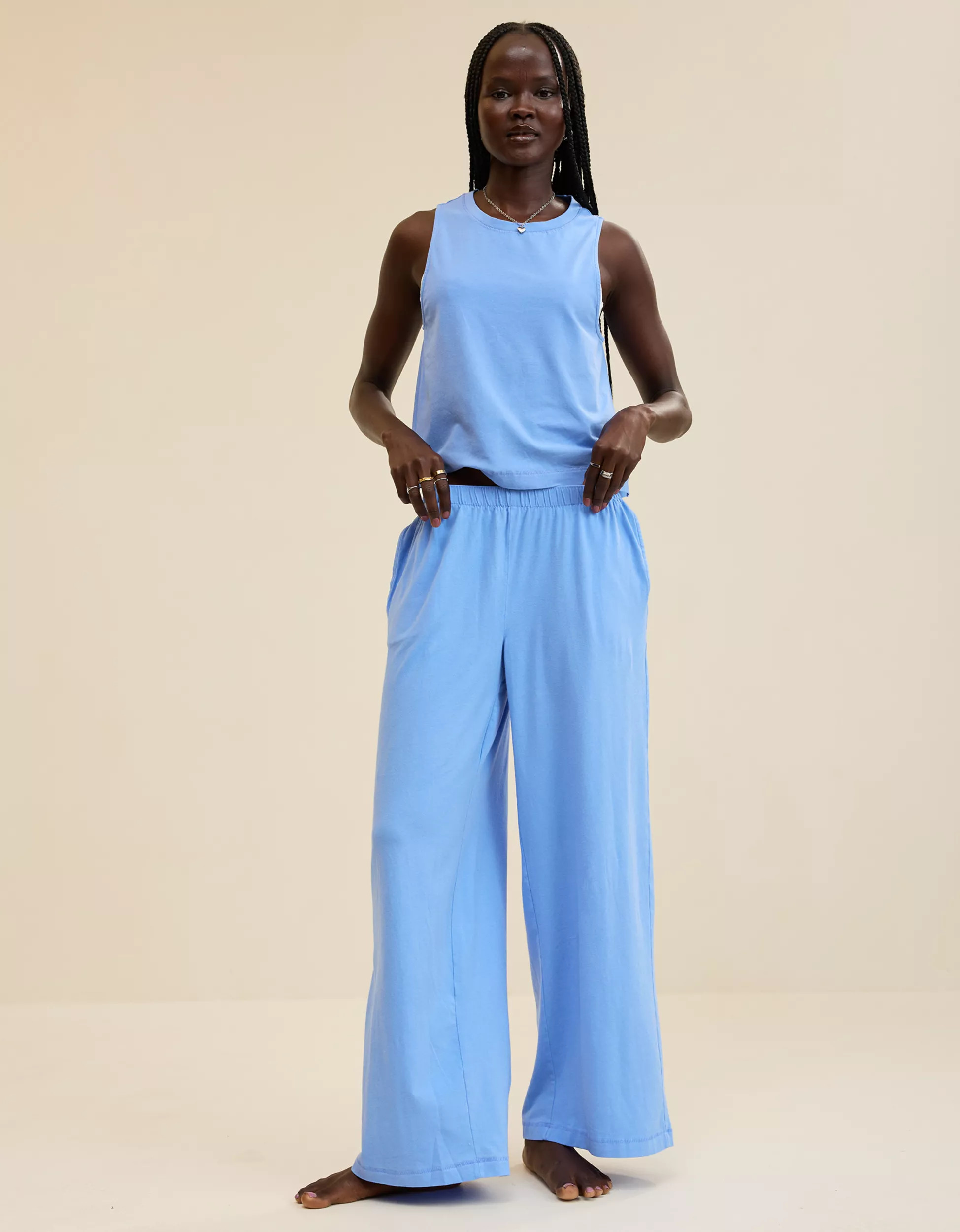 Aerie Dream Jersey Trouser PJ | Aerie