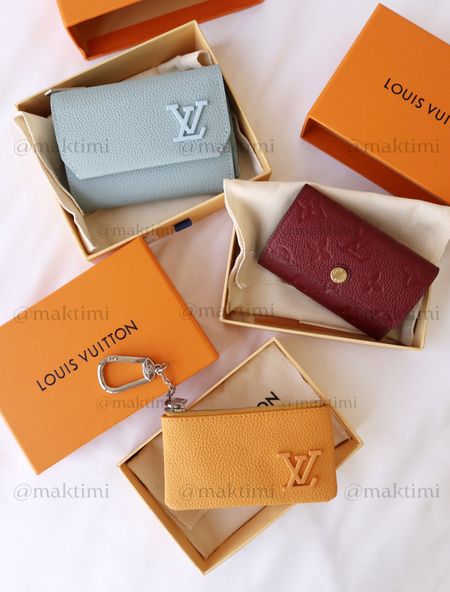 Premium leather lv wallet, key holder, coin purse. They are super cute 😍 

#LTKfindsunder50 #LTKsalealert #LTKfindsunder100