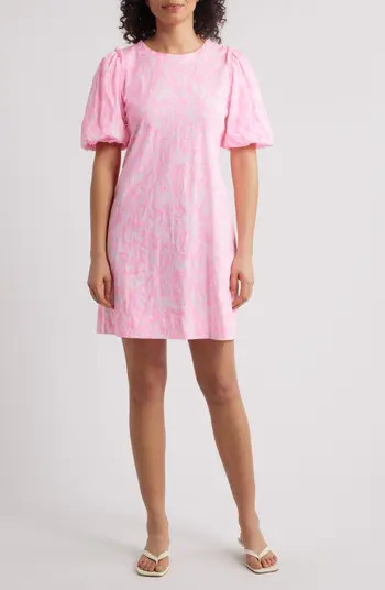 Mercer Puff Sleeve Cotton T-Shirt Dress | Nordstrom