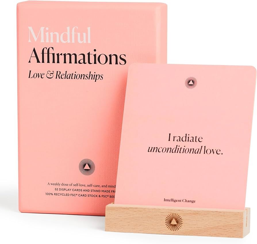Intelligent Change 52 Mindful Affirmation Cards for Love and Relationships, Daily Words of Inspir... | Amazon (US)