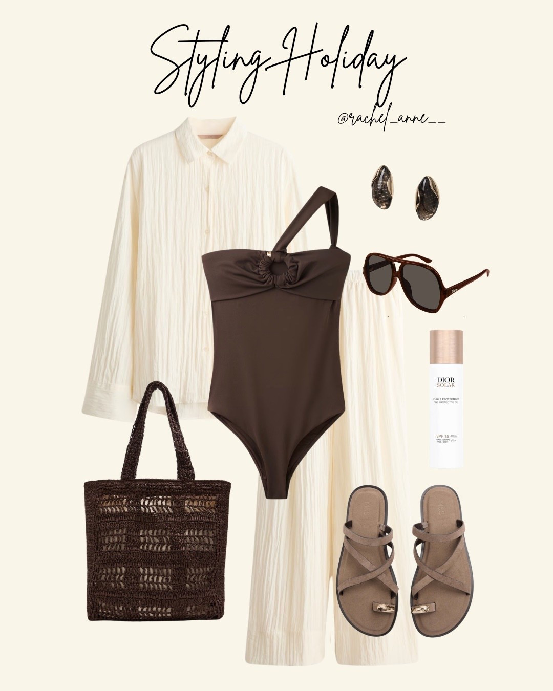Styling Holiday 🤎🥥🐚

#LTKFashionMonth #LTKuk #LTKswimwear