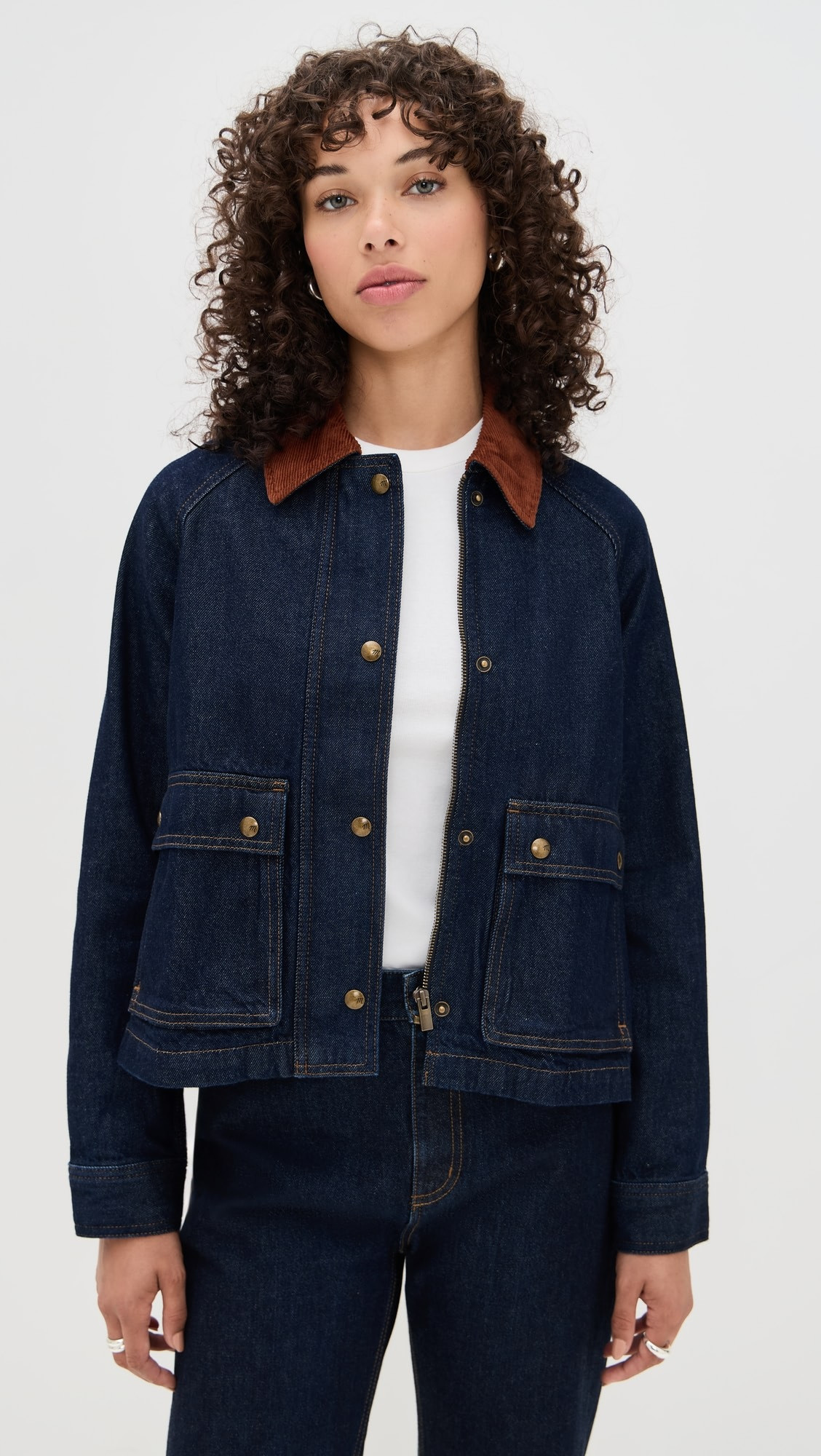 Denim Trapeze Jacket | Shopbop