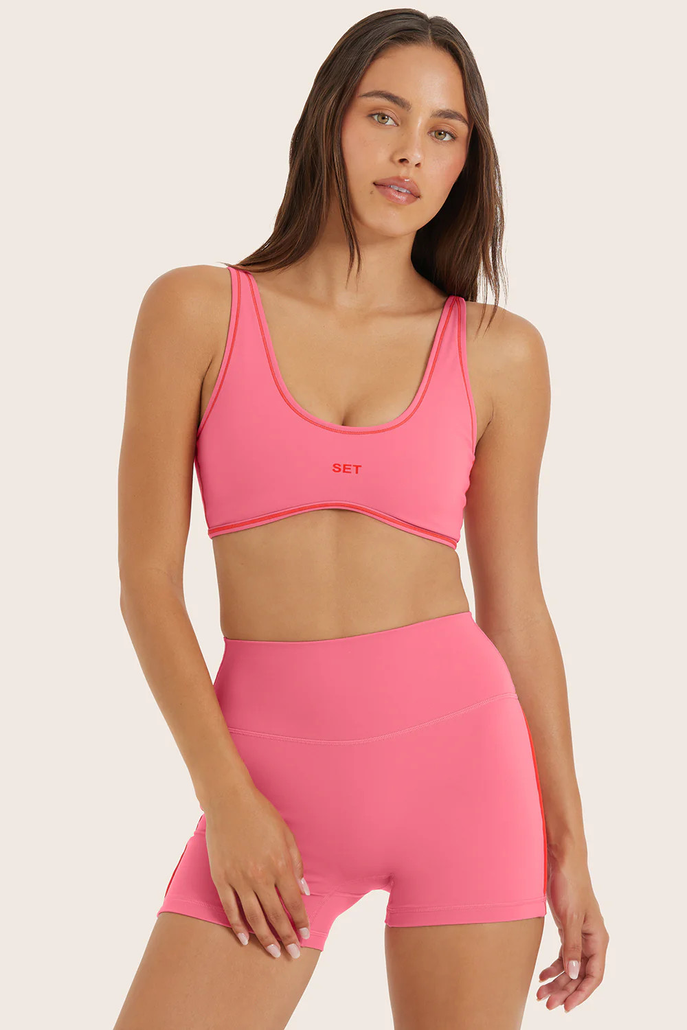 SPORTBODY® SPORTY STITCH BRA - LOTUS | SET Active