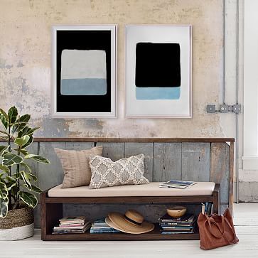 Framed Print - Waters by Jess Engle, Set of 2 | West Elm (US)
