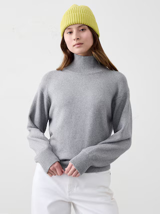 Cozy Turtleneck Pullover Sweater | Banana Republic Factory