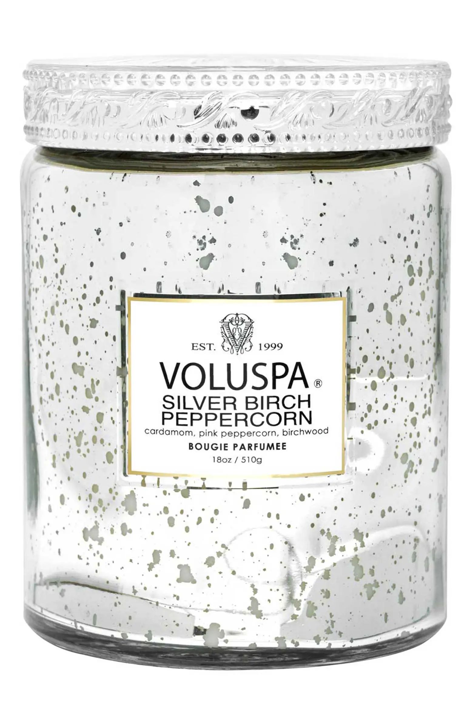 Voluspa Silver Birch & Peppercorn Large Jar Candle | Nordstrom | Nordstrom