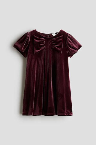 H & M - Velvet Dress - Red | H&M (US + CA)