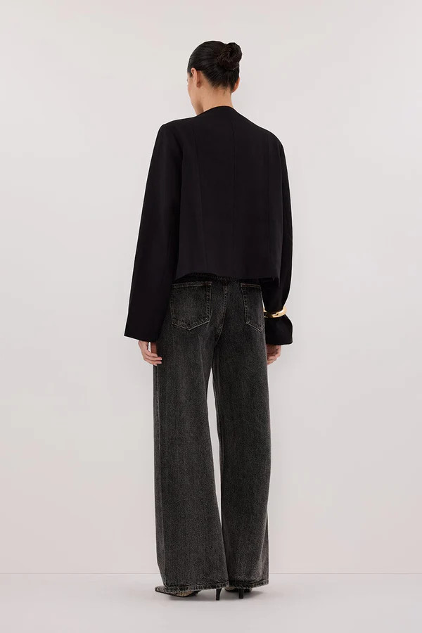 REAGAN 2.0 WASHED BLACK SLOUCHY JEAN | DISSH