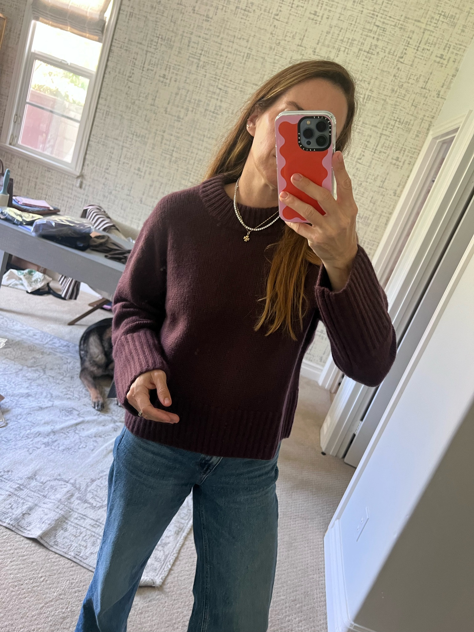 Cashmere sweater, mom style, best jeans

#LTKootd #LTKOver40 #LTKSeasonal