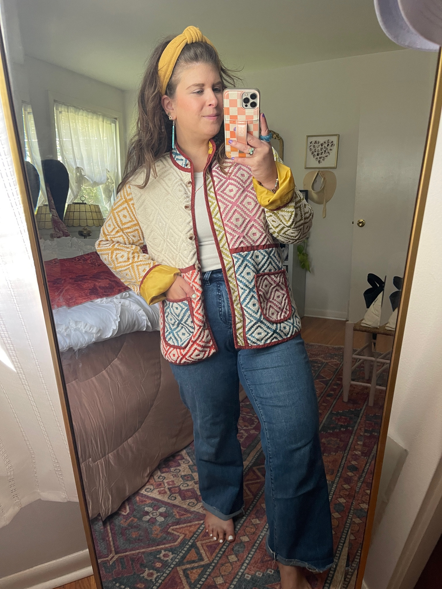 Patchwork jacket because it was feeling a little chilly this morning!



#LTKStyleTip #LTKFindsUnder100 #LTKSeasonal