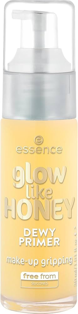 essence Glow Like Honey Dewy Primer, Hydrating & Gripping, Vegan | Amazon (US)