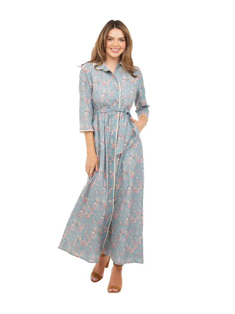 The Wentworth Maxi | Blue Birdie | Beau & Ro