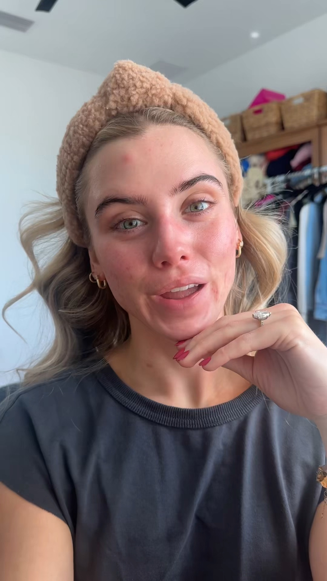 get ready with me! 😌💓 skin needs to be hydrated so bioron calendula cream for prep before my dibs beauty LoveBeam perfector shade 1. Natasha Denona foundation shade N6. Haus labs glossy blush stick shade glossy cinnamon. NYX cosmetics wonderstatch pink loose setting powder. Natasha Denona concealer shade N2. Maybelline super lock clear brow gel. Dibs beauty baked bronzer shade Caramel cappuccino. Patrick ta beauty blush duo shade she goes to the gym. L’Oréal Paris 3 second setting mist setting spray. Urban decay tubing tube job mascara. Anastasia Beverly Hills setting spray. Anastasia Beverly Hills lip liner shade deep taupe with lawless beauty x LSF lip gloss in the purple one 

#LTKgrwm #LTKstorytime #LTKBeauty