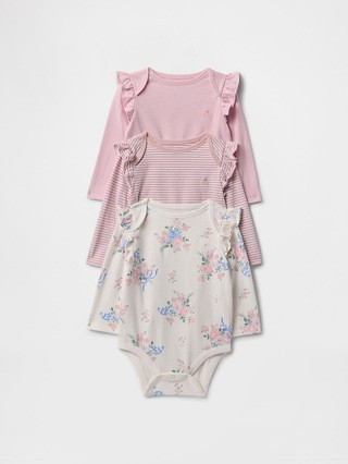 Baby First Favorites Organic Cotton Bodysuit (3-Pack) | Gap (US)