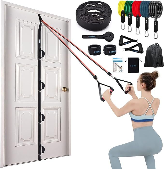 Brebebe Door Anchor Strap for Resistance Bands Exercises, Multi Point Anchor Gym Attachment for H... | Amazon (US)