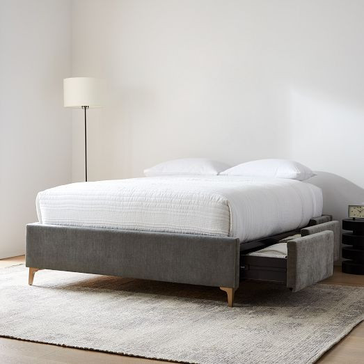 Side Storage Bed Frame | West Elm (US)