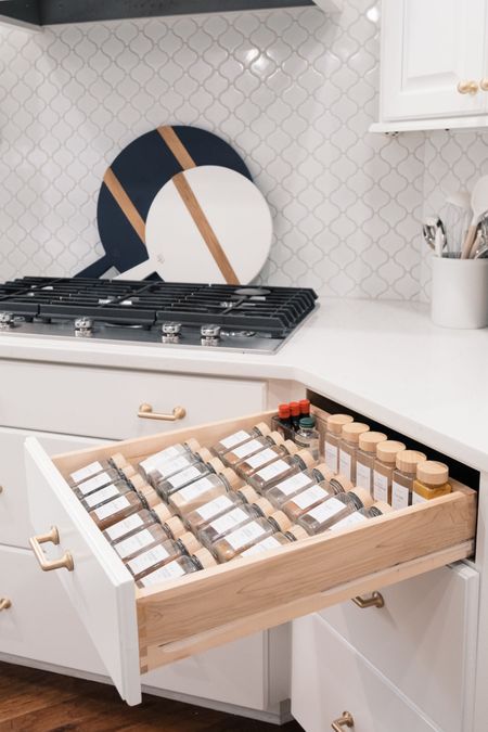 Shop some of our favorite and go to Spice Jars! Spice drawer organization by Graceful Spaces Organizing🤍#LTKunder50 

#LTKfamily #LTKhome