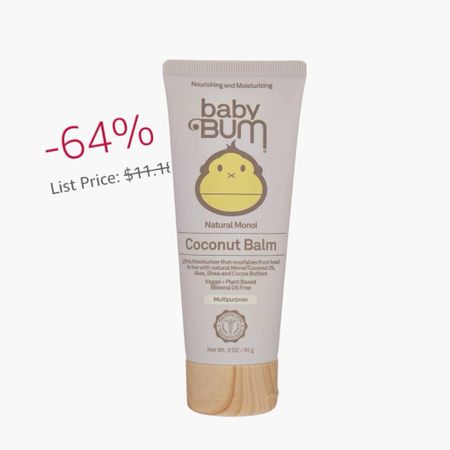 Sun bum baby coconut balm under $4! #sunbum #baby #babyessentials #amazondeal #skincare 

#LTKSpringSale #LTKbaby #LTKsalealert
